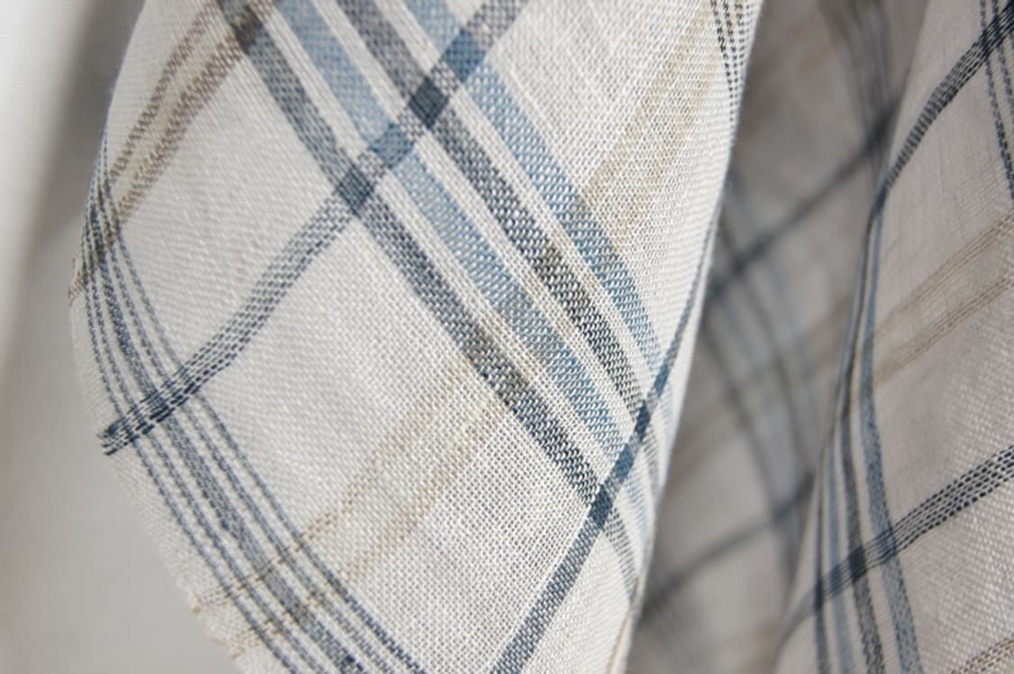 마가렛호웰 정품 린넨 체크 빅숄 상품이미지6