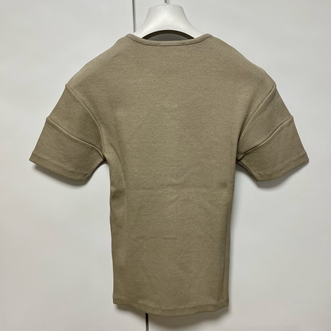 [XS,S,M]르메르 26ss FITTED HENLEY 헨리 니트/세이지 상품이미지2