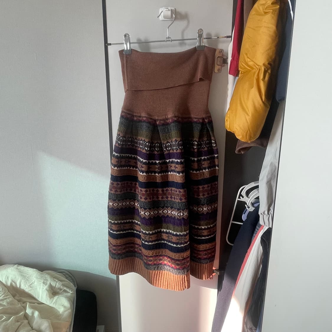 빈티지 레이어드 스커트 상품이미지2