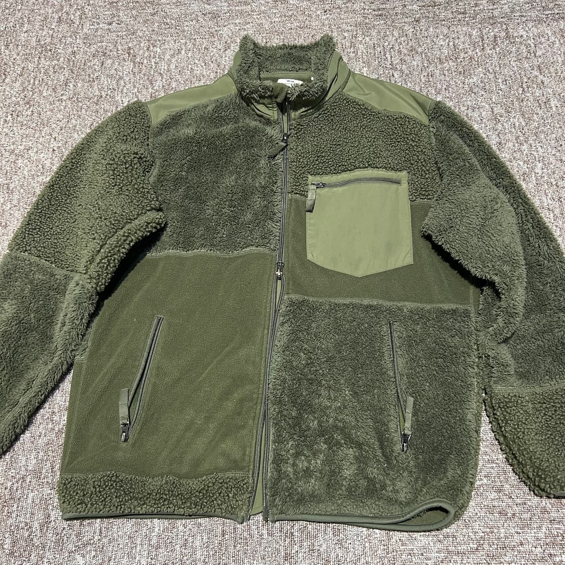 L) 엔지니어드 가먼츠 유니클로 플리스 후리스 집업 자 상품이미지4