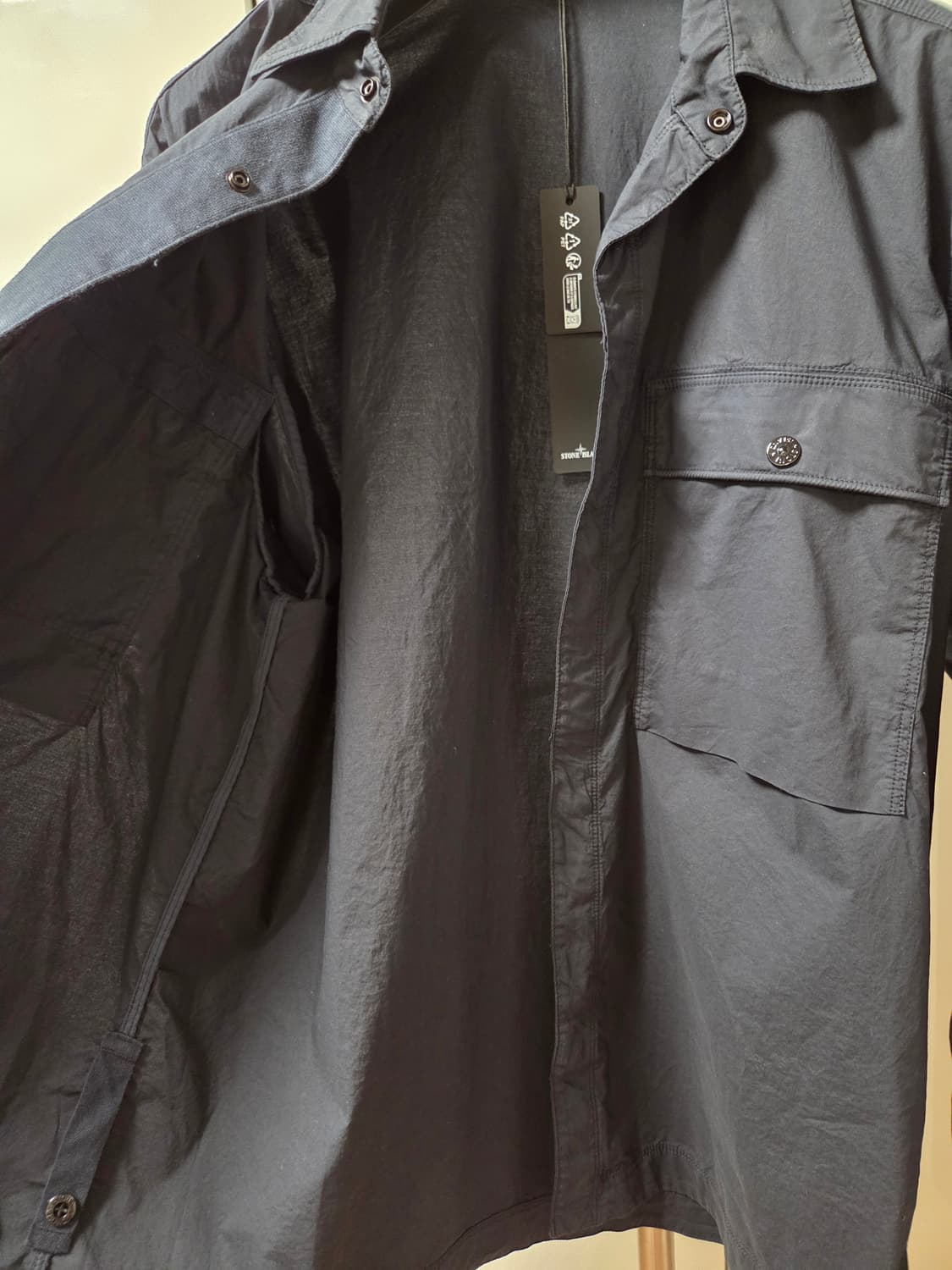 스톤아일랜드 파라슈트 셔츠 네이비 상품이미지6