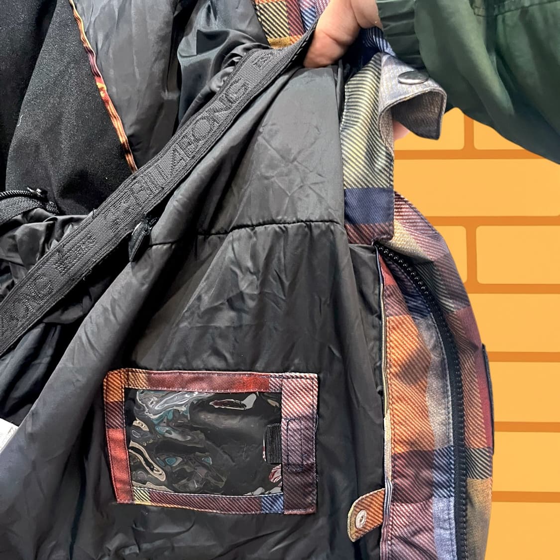 빌라봉 멀티컬러 라이트 다운 자켓 (L) 상품이미지7