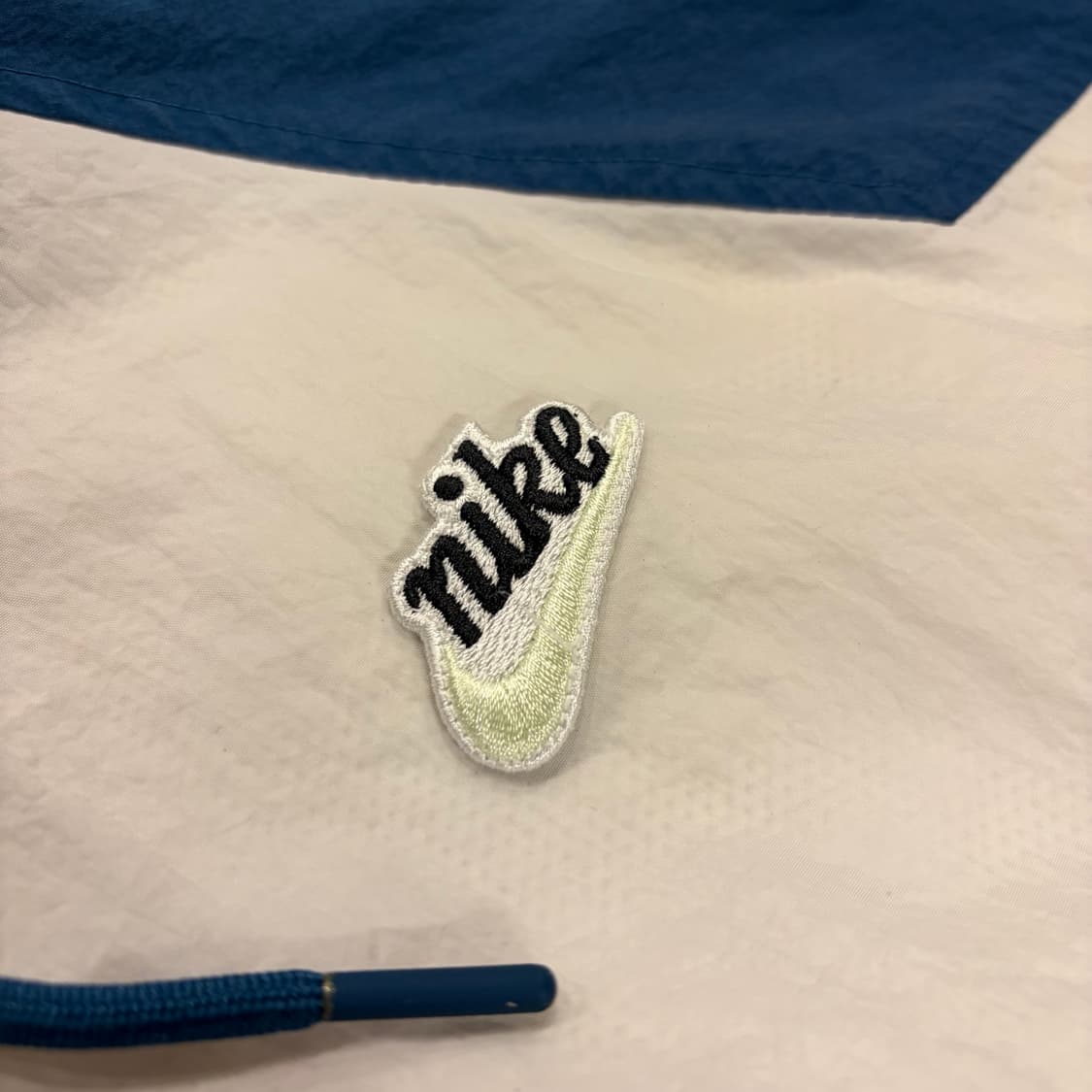 [2XL] 나이키 컬러블록 바람막이 후드집업 네이비 B981 상품이미지4