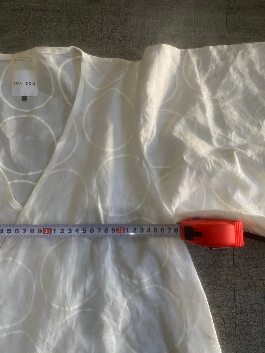 Sousou 소우소우 아메카지할메카지 판초케이프깔 반팔판초 상품이미지3