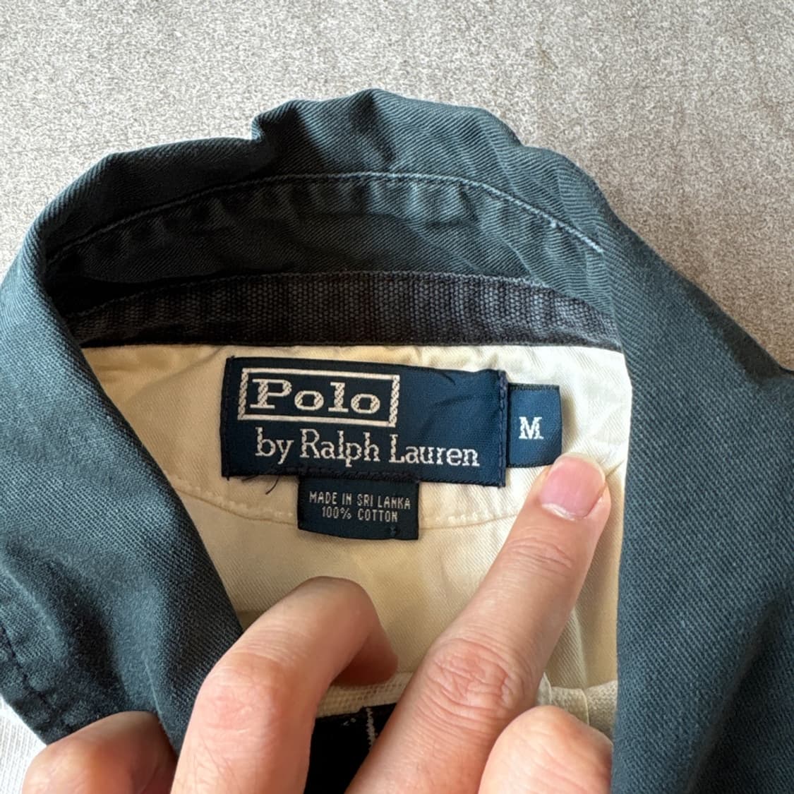 폴로 정품 스트라이프 럭비 티셔츠 상품이미지5