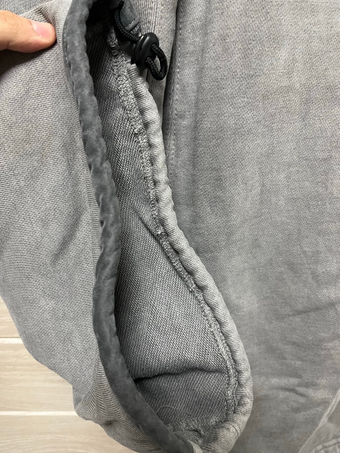 [0] 폴리테루 1011 갤러리 퍼티그 스웻 팬츠 더티 그레이 상품이미지5