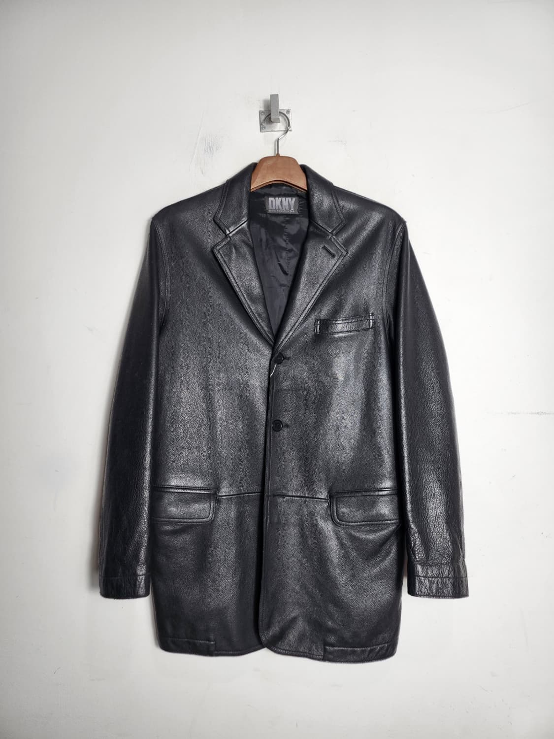 DKNY 레더 블레이저 상품이미지1