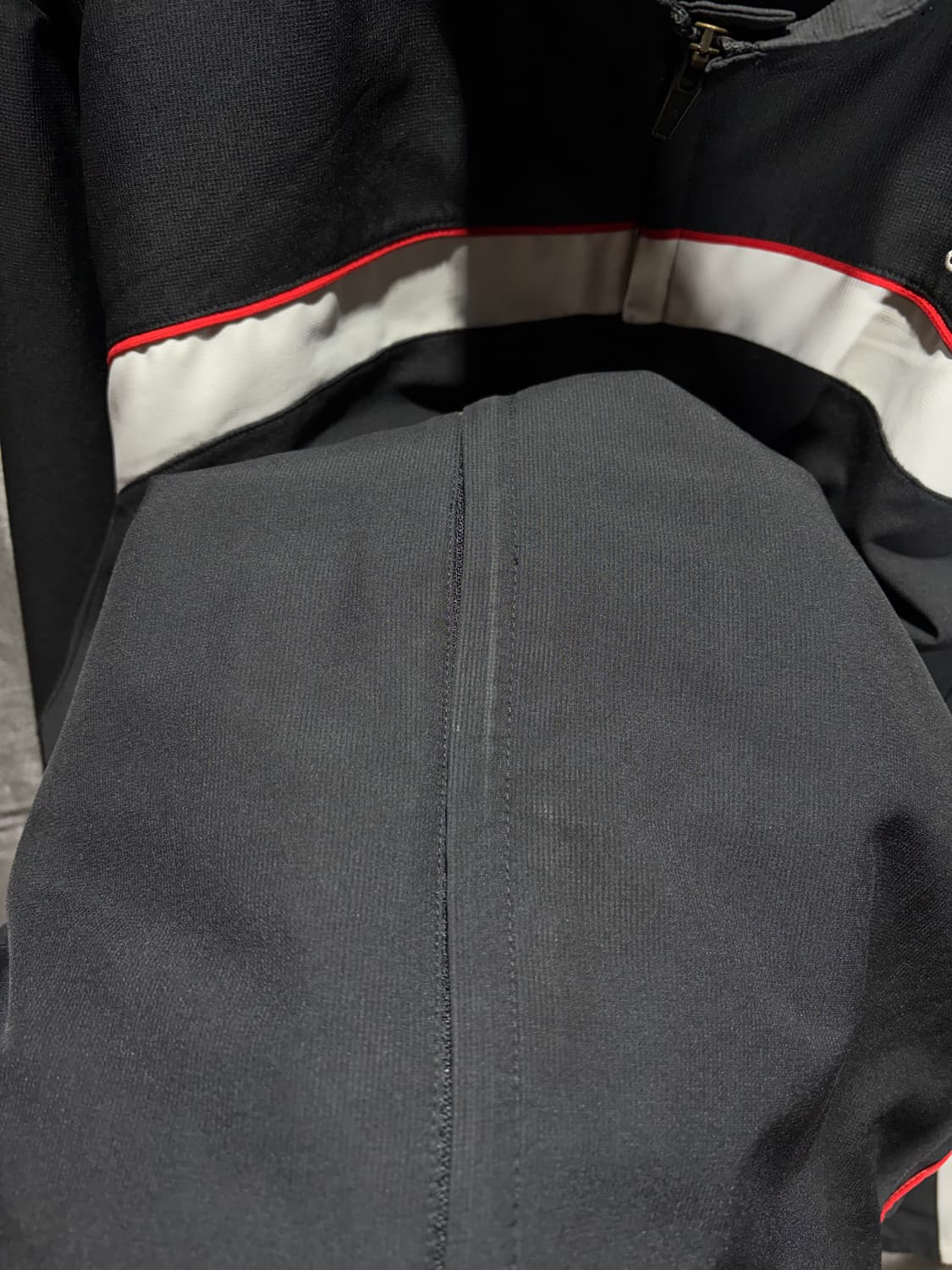 L 아디다스 삼선로고 센터라인 나일론 자켓 상품이미지8