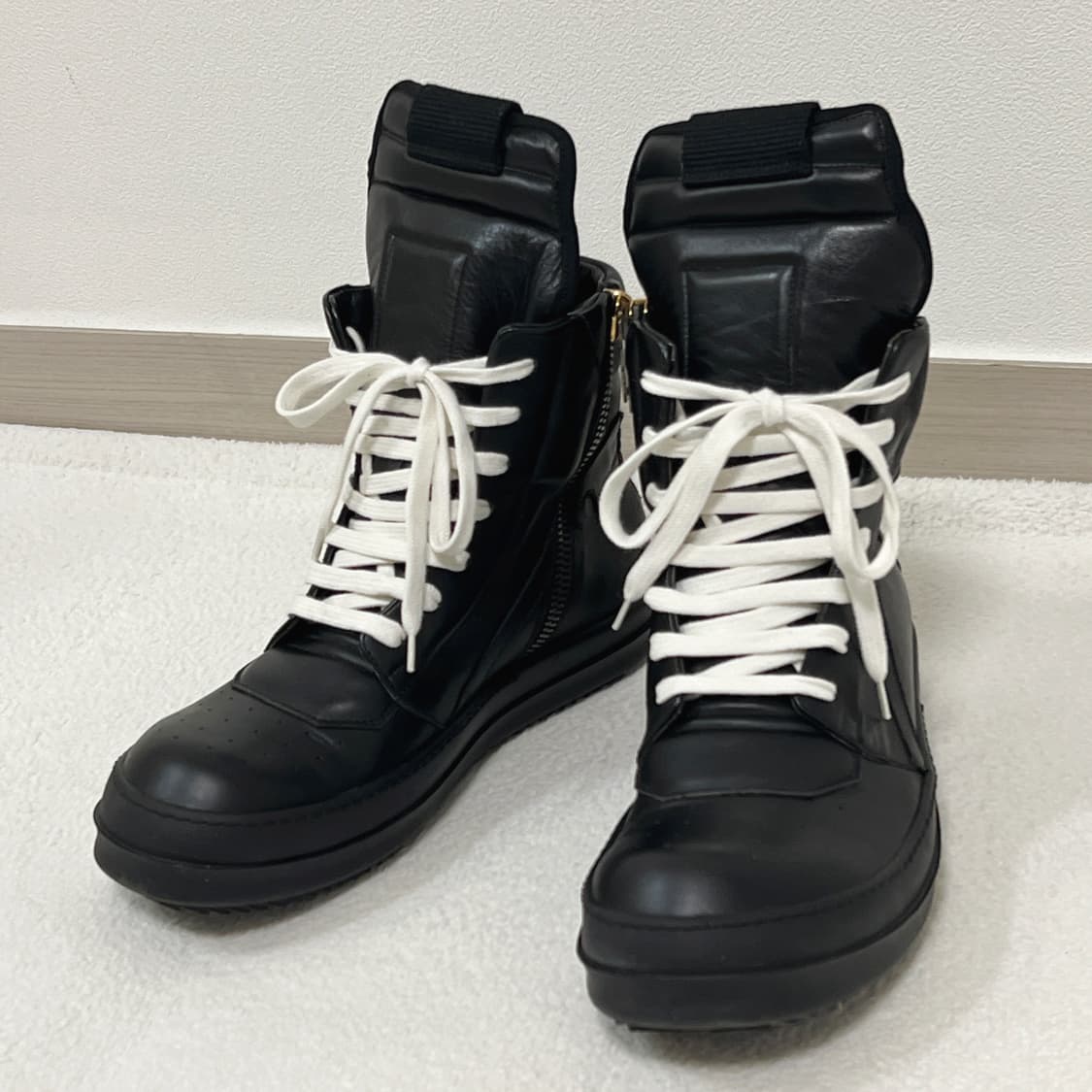 릭오웬스 13FW 지오바스켓 모노크롬 올검 트리플블랙 LPO 상품이미지2