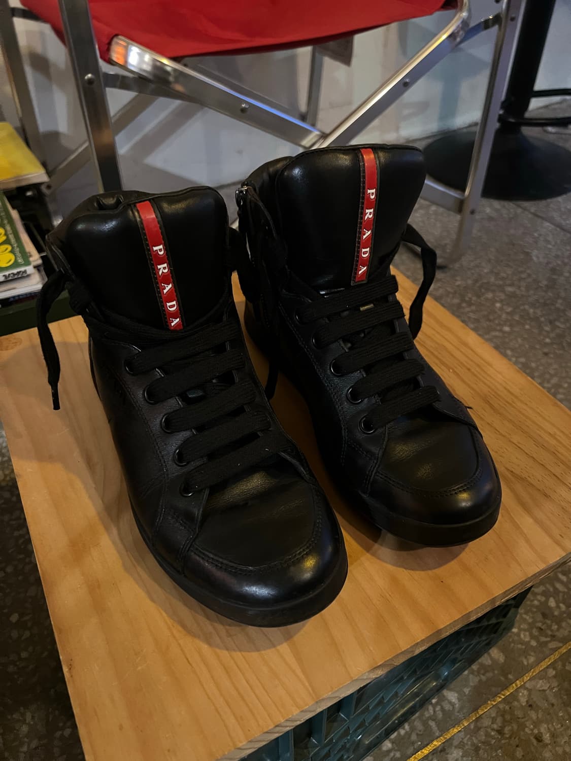 Prada sport 하이탑 상품이미지1