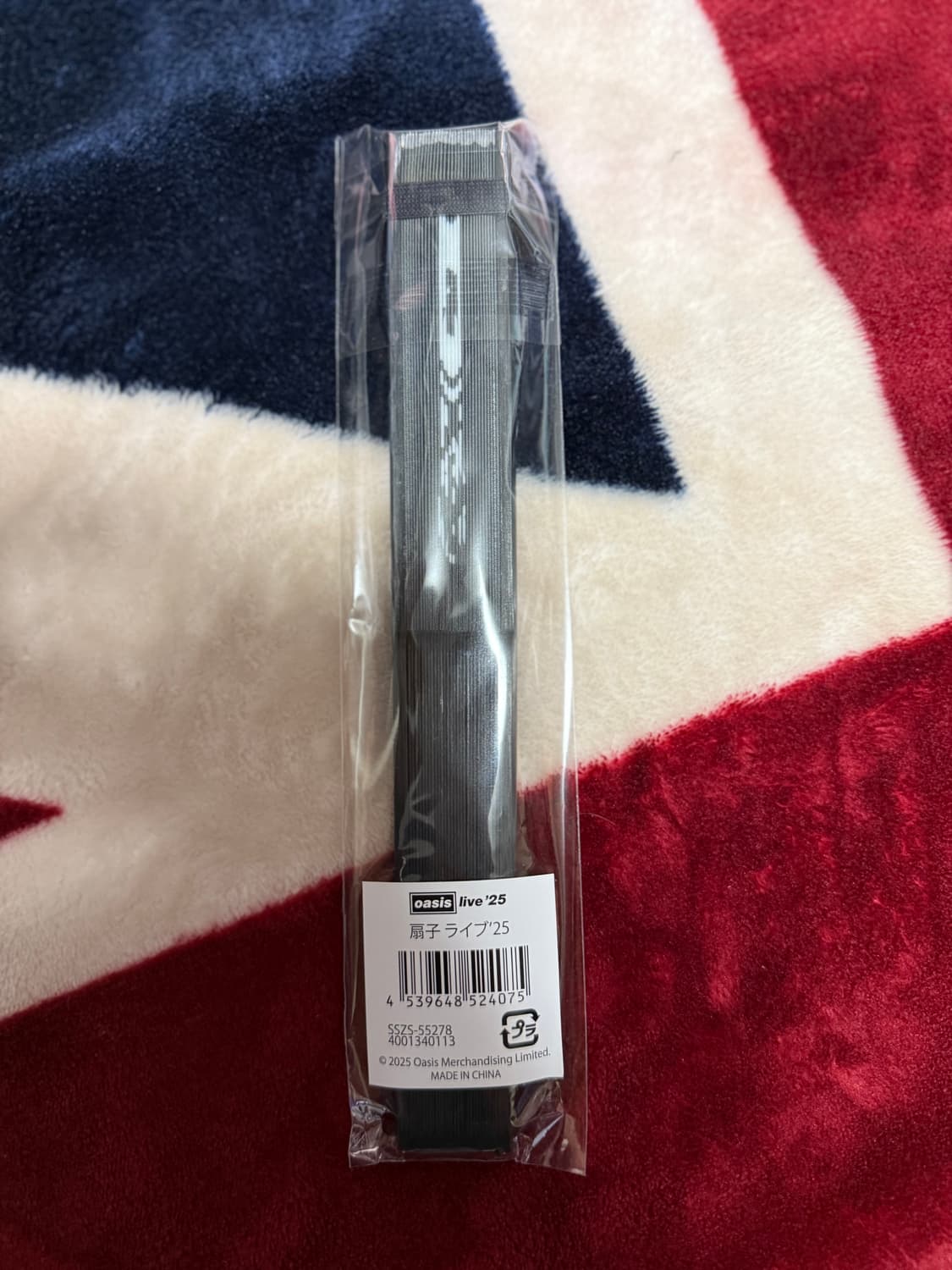 오피셜 오아시스 라이브 25 일본한정판 부채 상품이미지3