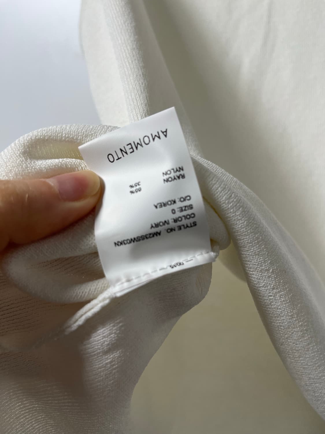 아모멘토 슬리브리스 (아이보리) 상품이미지6