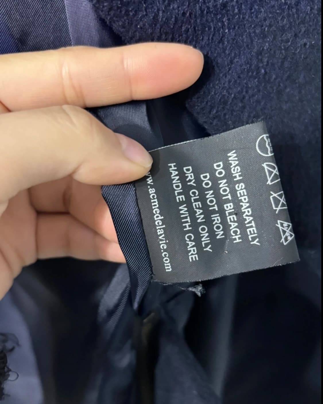 아크메드라비 ADLV 한정판 에디션 블랙 코트 L 상품이미지9