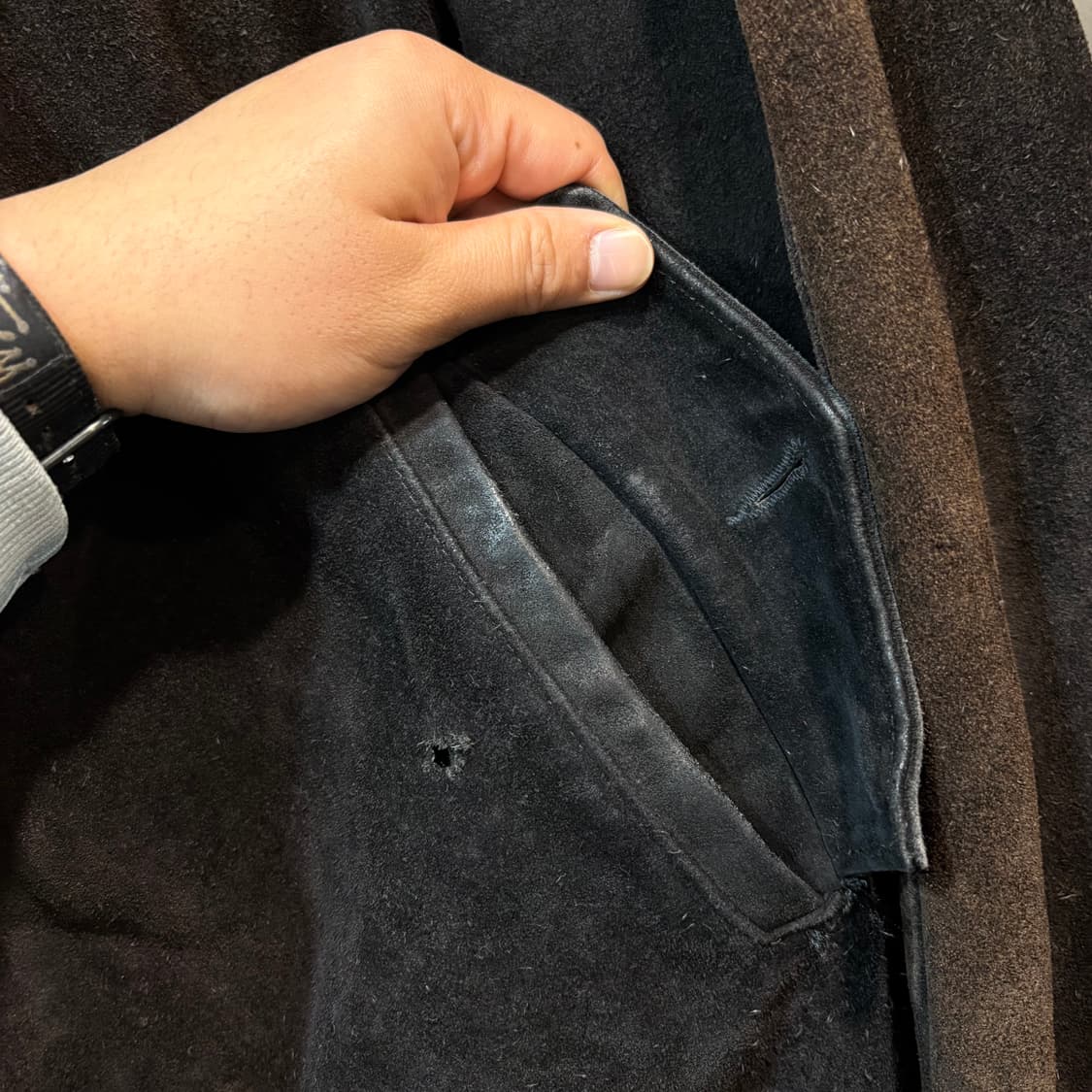 [42] USA VINTAGE 골든베어 스웨이드 바라쿠타 자켓 상품이미지4