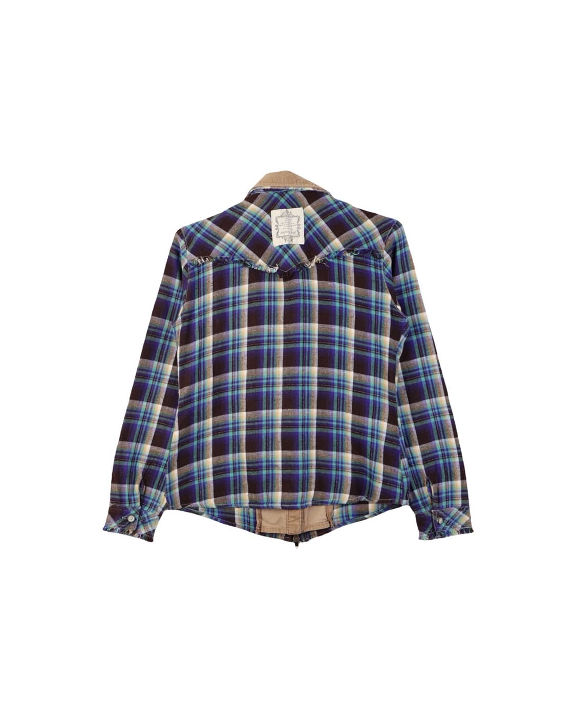 Sky Bomber Layer Checkered Shirts 상품이미지4