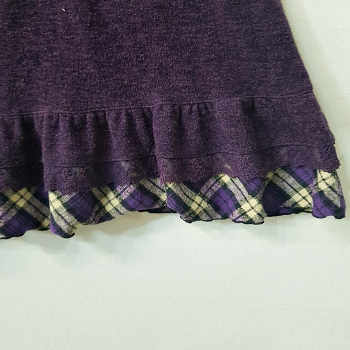 axes femme 니트 원피스 퍼플 상품이미지3