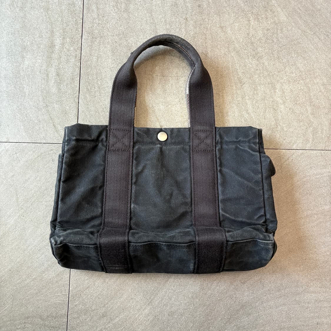 요시다포터 캔버스 블랙 토트백 상품이미지2
