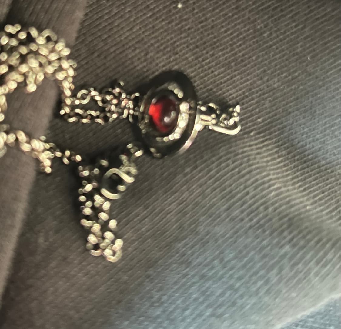 국내 유일 비비안웨스트우드 orb 와인 쁘띠 사이즈 목걸이 상품이미지4