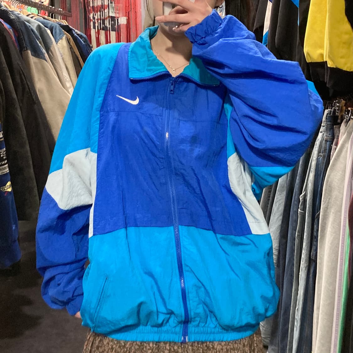 [IM] Nike 나이키 바람막이 스카이블루 배색 상품이미지5
