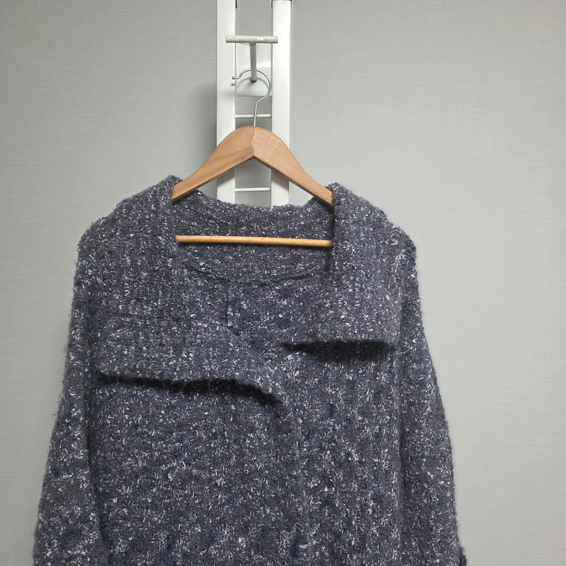 모조에스핀 니트 롱 가디건 믹스 컬러 상품이미지2