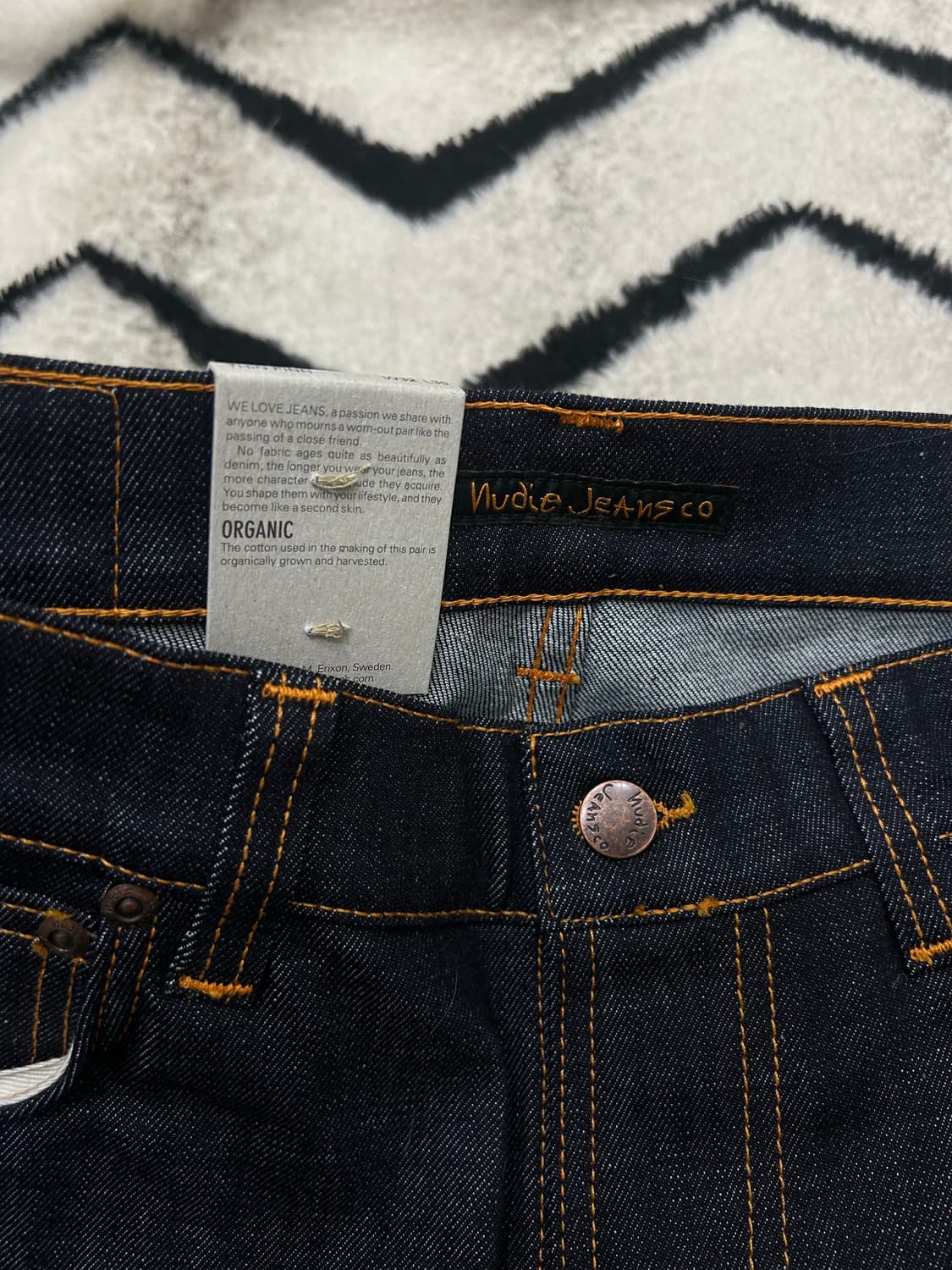 [32]누디진 씬핏 데님팬츠/스판/생지 상품이미지4