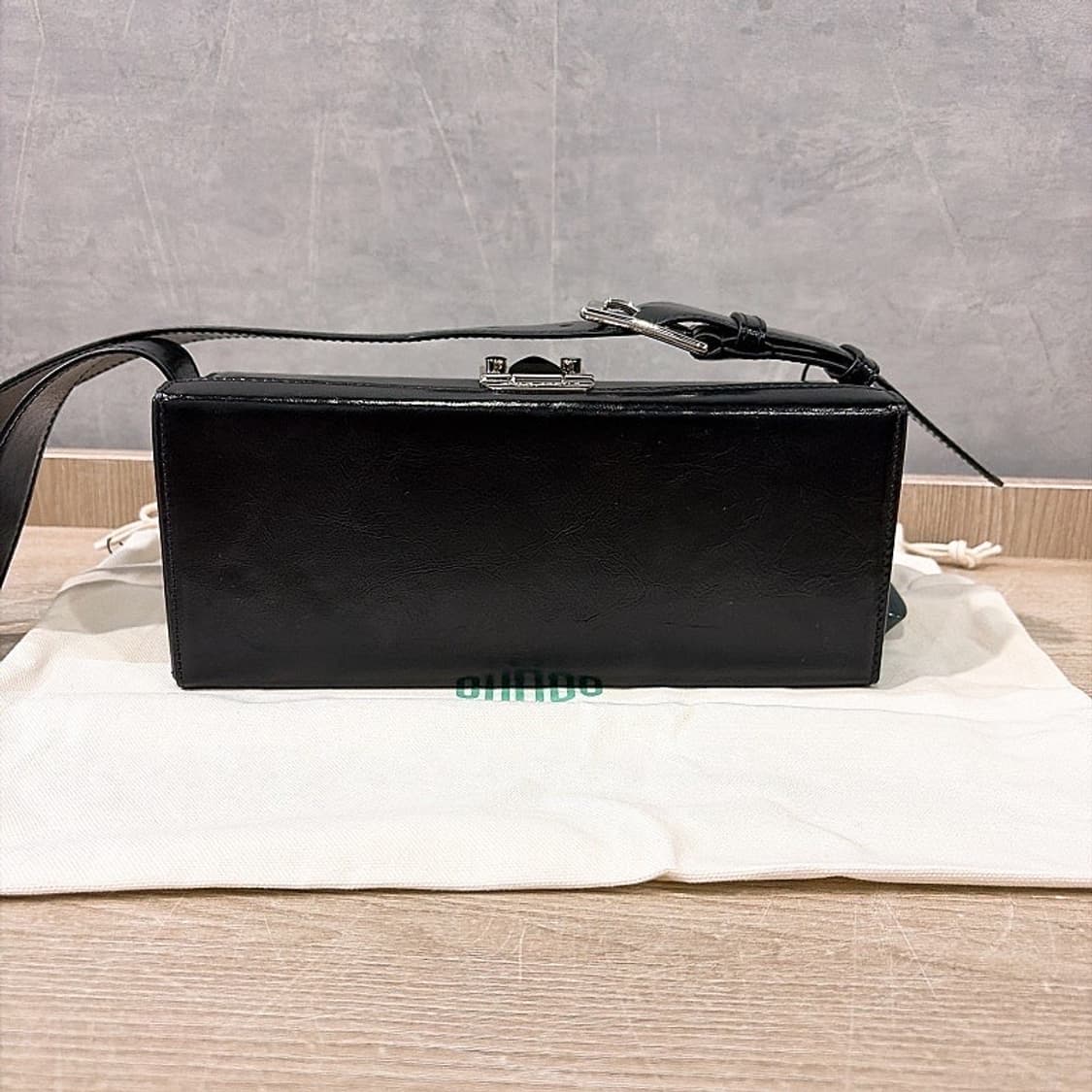 (정품/새상품) 마크 크로스 여성 블랙 그레이스 룽고 박스백 숄더백 상품이미지1