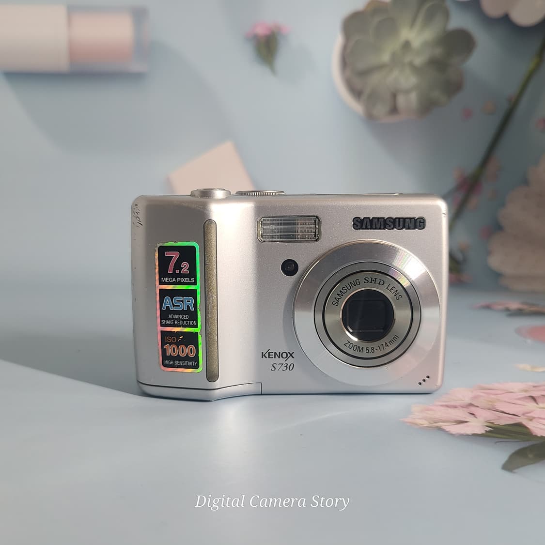 삼성 케녹스 S730 실버 디카 (빈티지 카메라) 상품이미지1