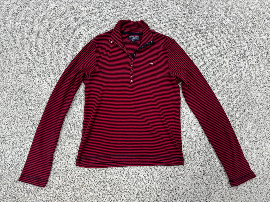 폴로 랄프로렌 단가라 티셔츠 상품이미지1