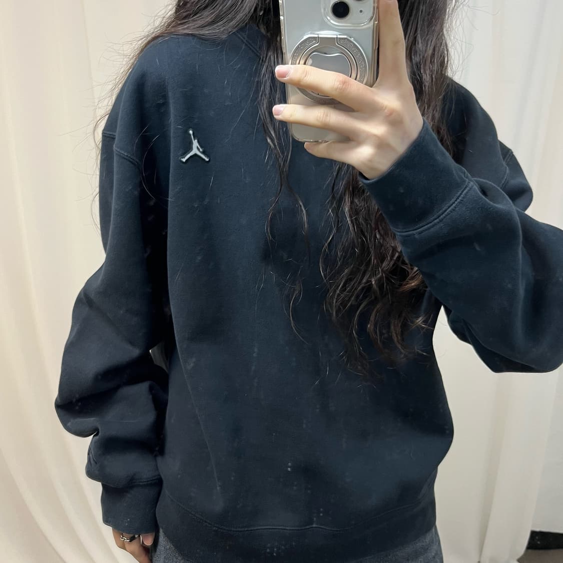 Jordan Black Sweatshirt 상품이미지3