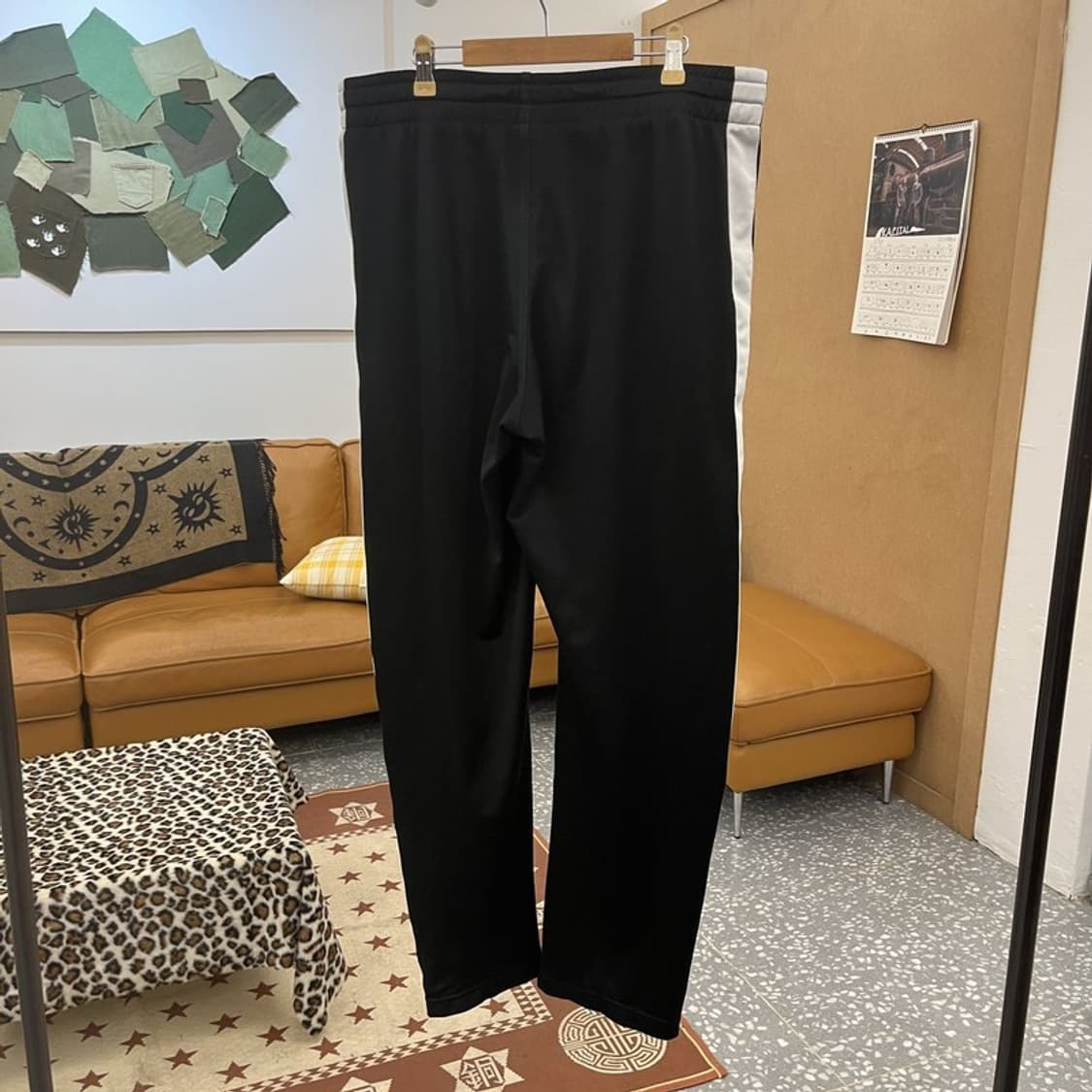 나이키 빈티지 사이드라인 져지 와이드 트랙팬츠 M C09764 상품이미지4