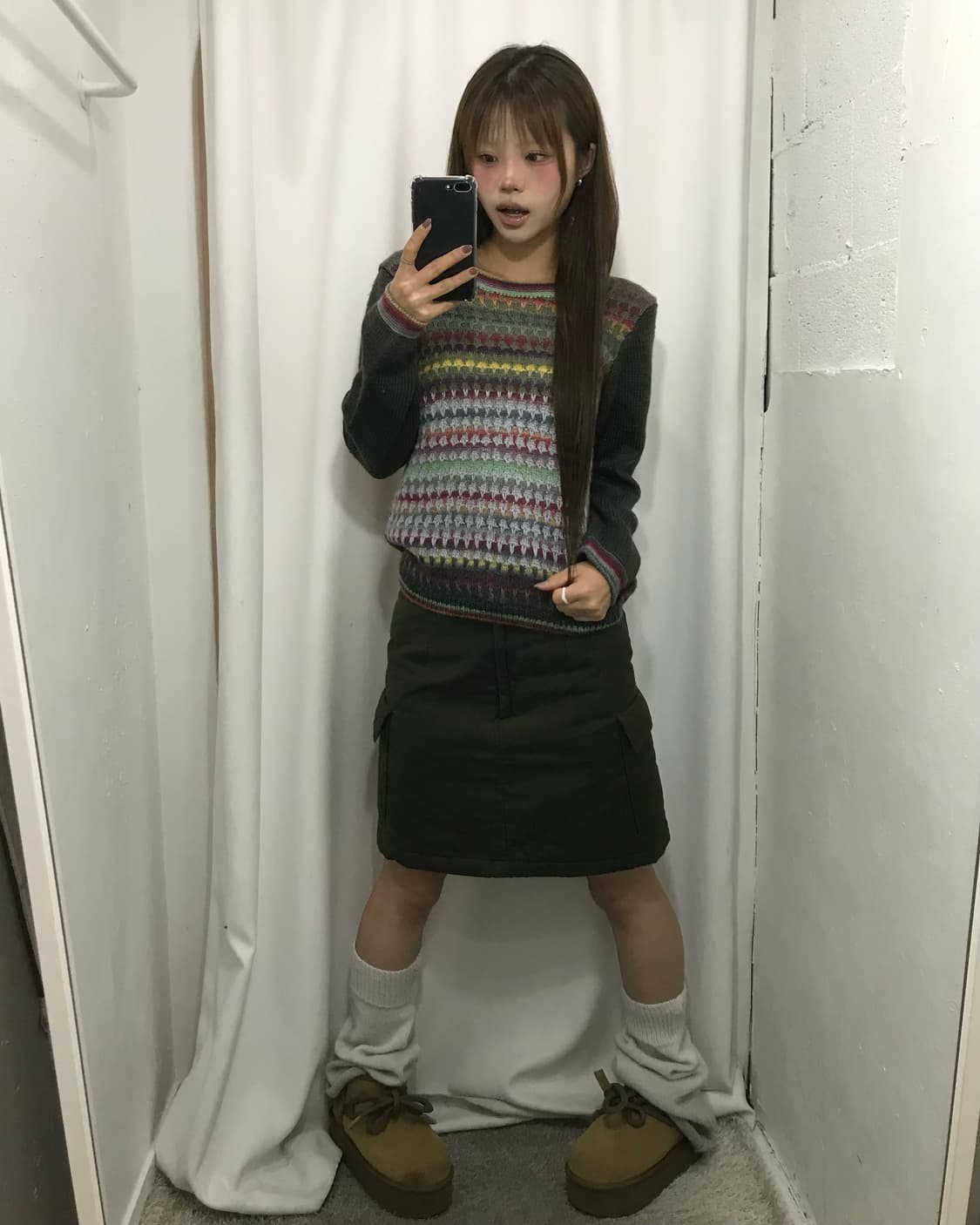 🎄윈터 카키 모리 코디 세트 🎄 상품이미지3