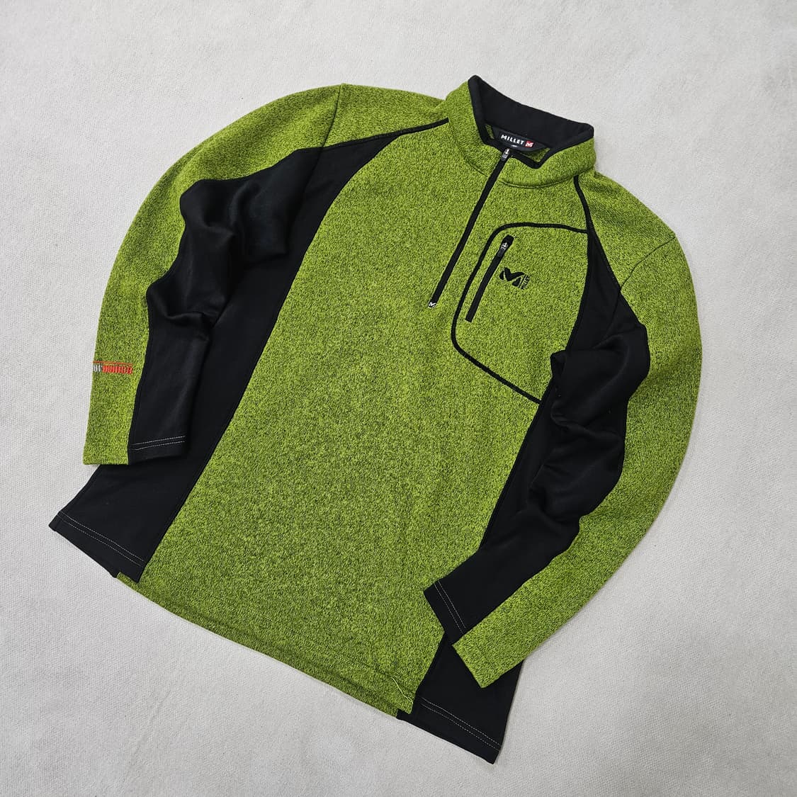 105 밀레 하프집업 긴팔티 0327Y 상품이미지1