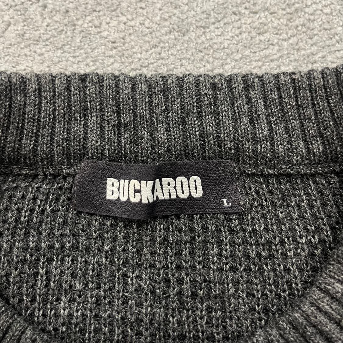 L 버커루 차콜 니트 상품이미지4