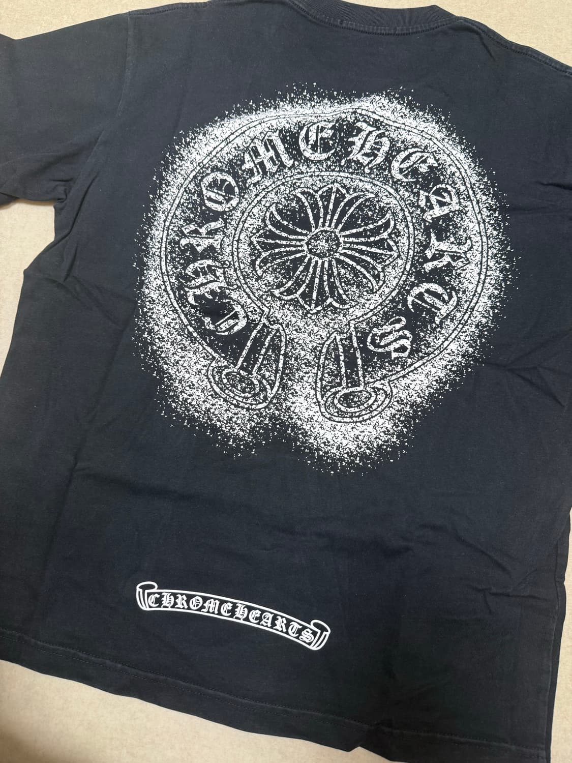 크롬하츠 블랙 반팔 티셔츠 상품이미지2