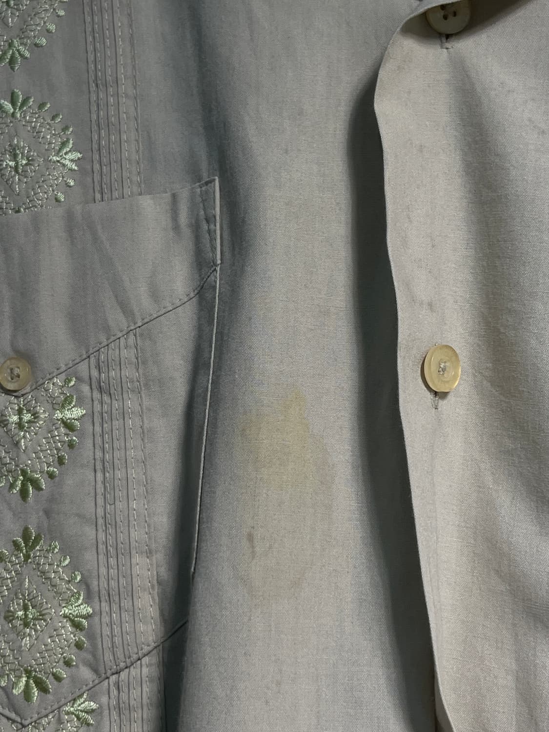 Guayabera shirts (쿠바 셔츠) L 상품이미지8