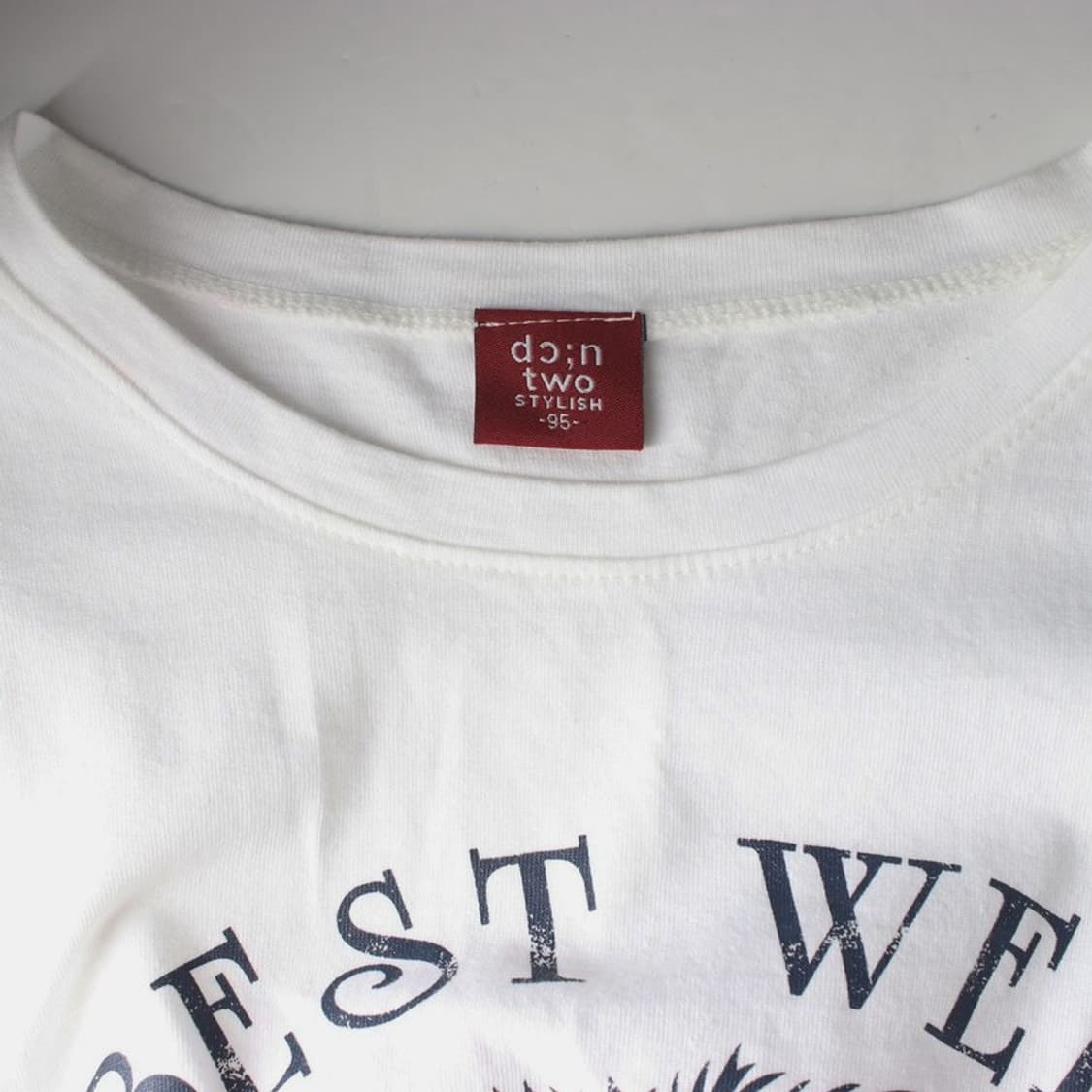 화이트 트로피컬 야자수 프린팅 민소매 티 95 상품이미지5