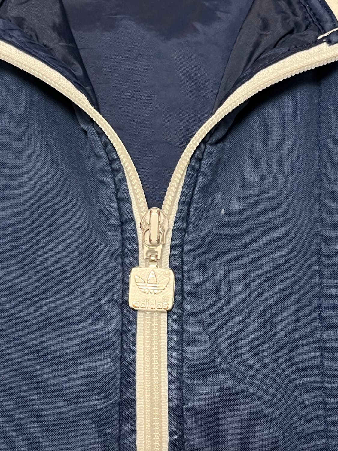 아디다스 희귀 빈티지 STV 네이비 화이트 남흰 트랙탑 져지 95/M 상품이미지4