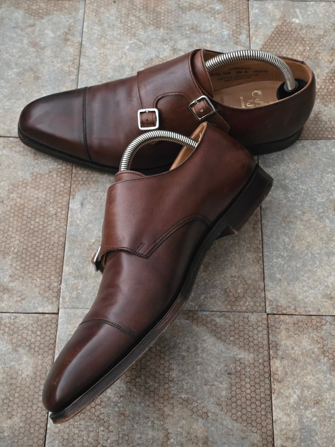 (275)크로켓 앤 존스 더블 몽크 스트랩 구두 상품이미지6