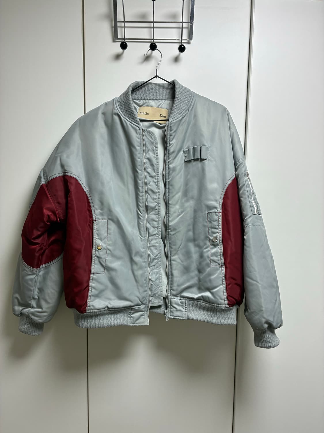 마땡킴 ma1블루종 항공점퍼 봄버자켓 상품이미지1