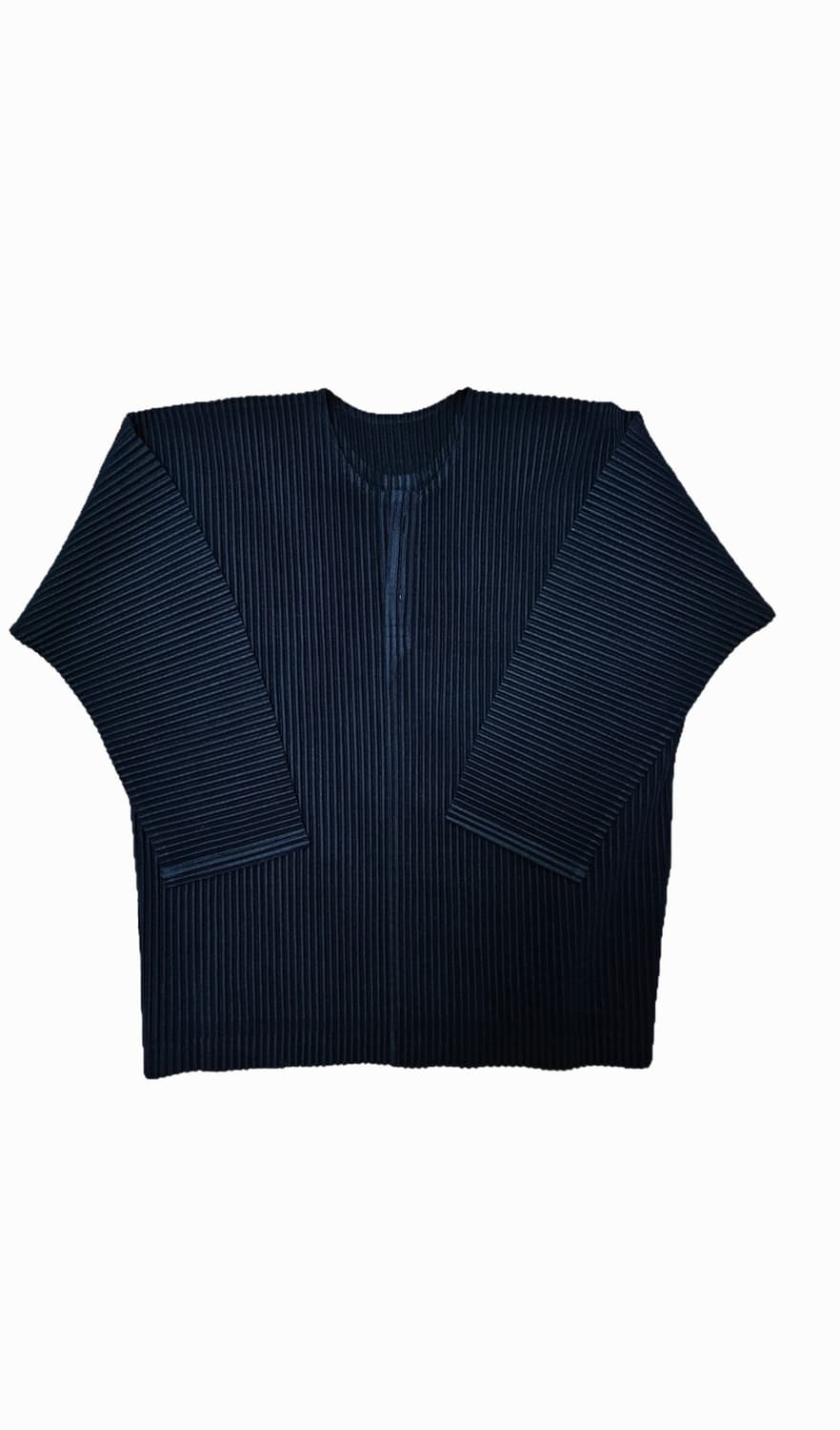 이세이미야케 옴므플리세 헨리넥 긴팔 블랙 상품이미지2