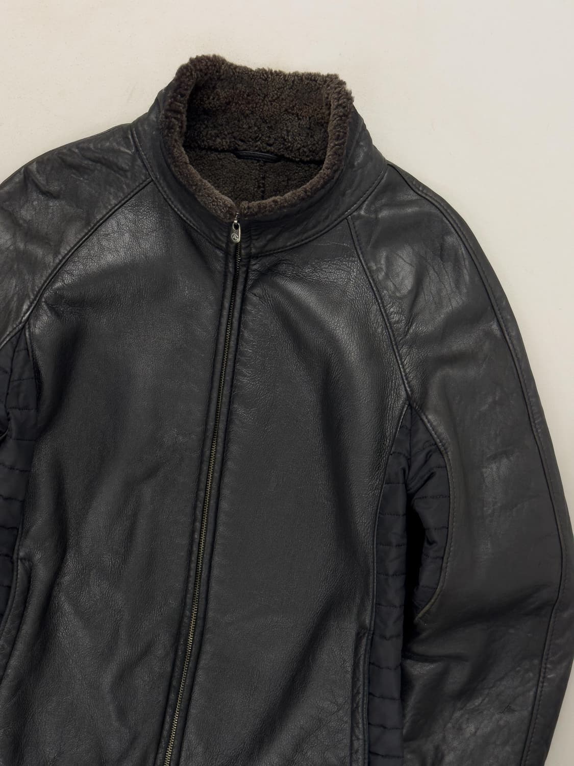 90s 아르마니 무통 시어링 자켓 상품이미지3