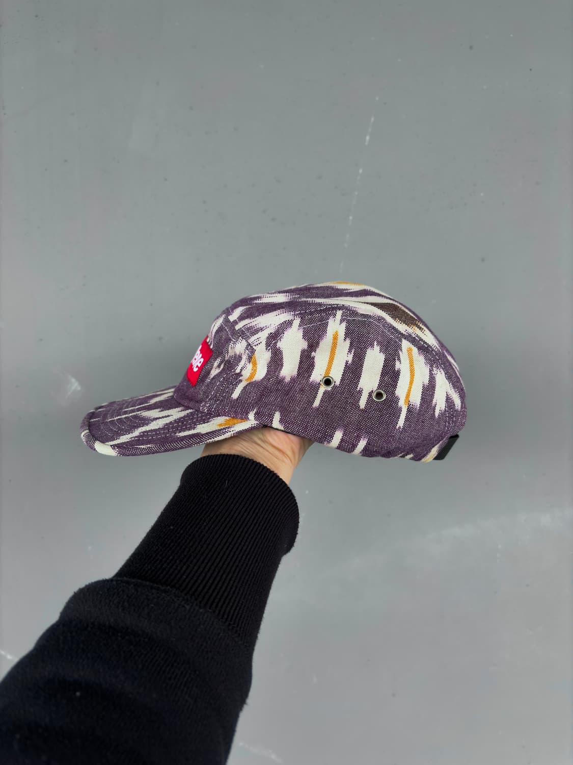 슈프림 Made in U.S.A 12SS IKAT 캠프캡 상품이미지5