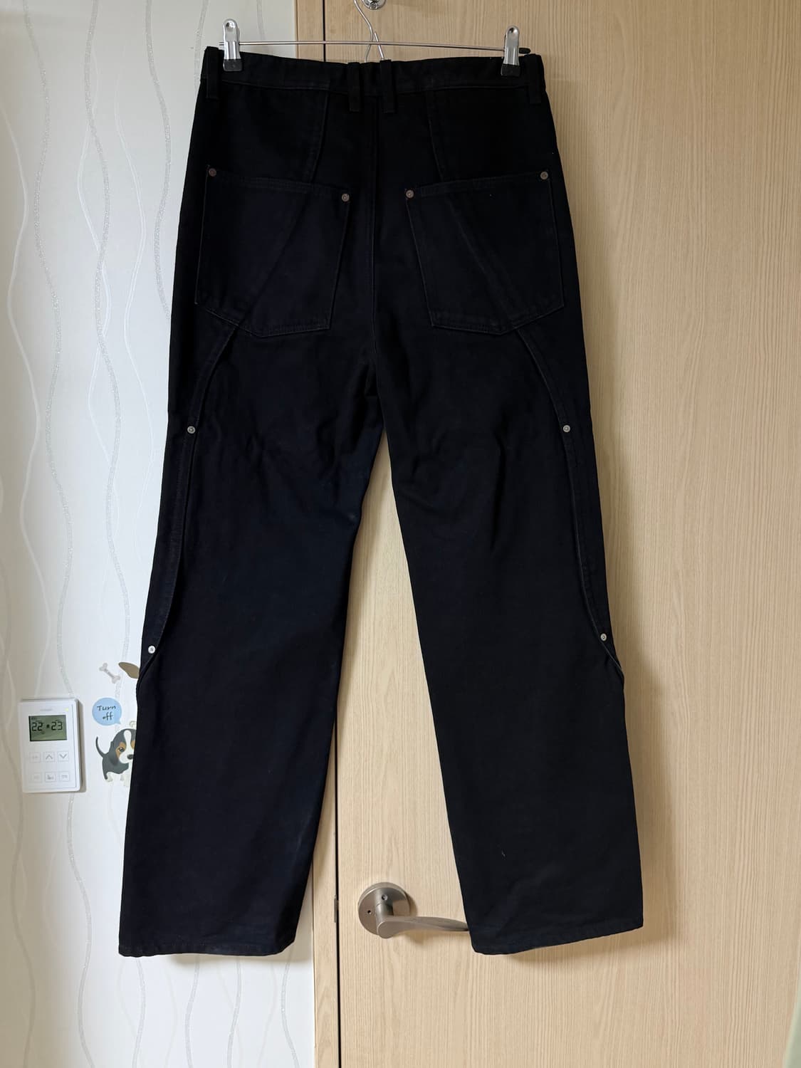 앤더슨벨 메튜 커브 진 블랙 상품이미지4