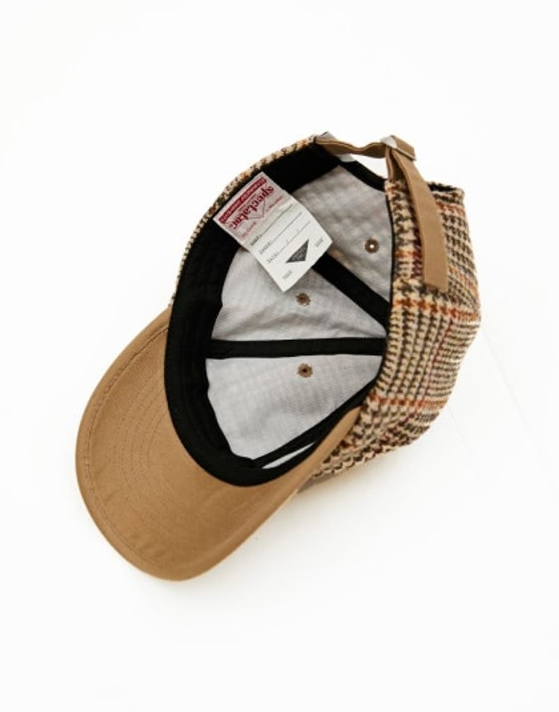 스펙테이터 196-007 체크무늬 캡모자 헤드피스 상품이미지2