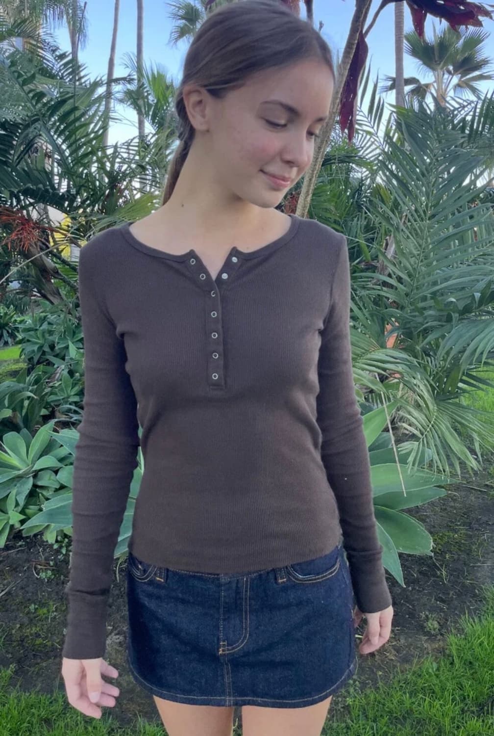 브랜디멜빌 AHERN TOP (오트밀) 상품이미지2