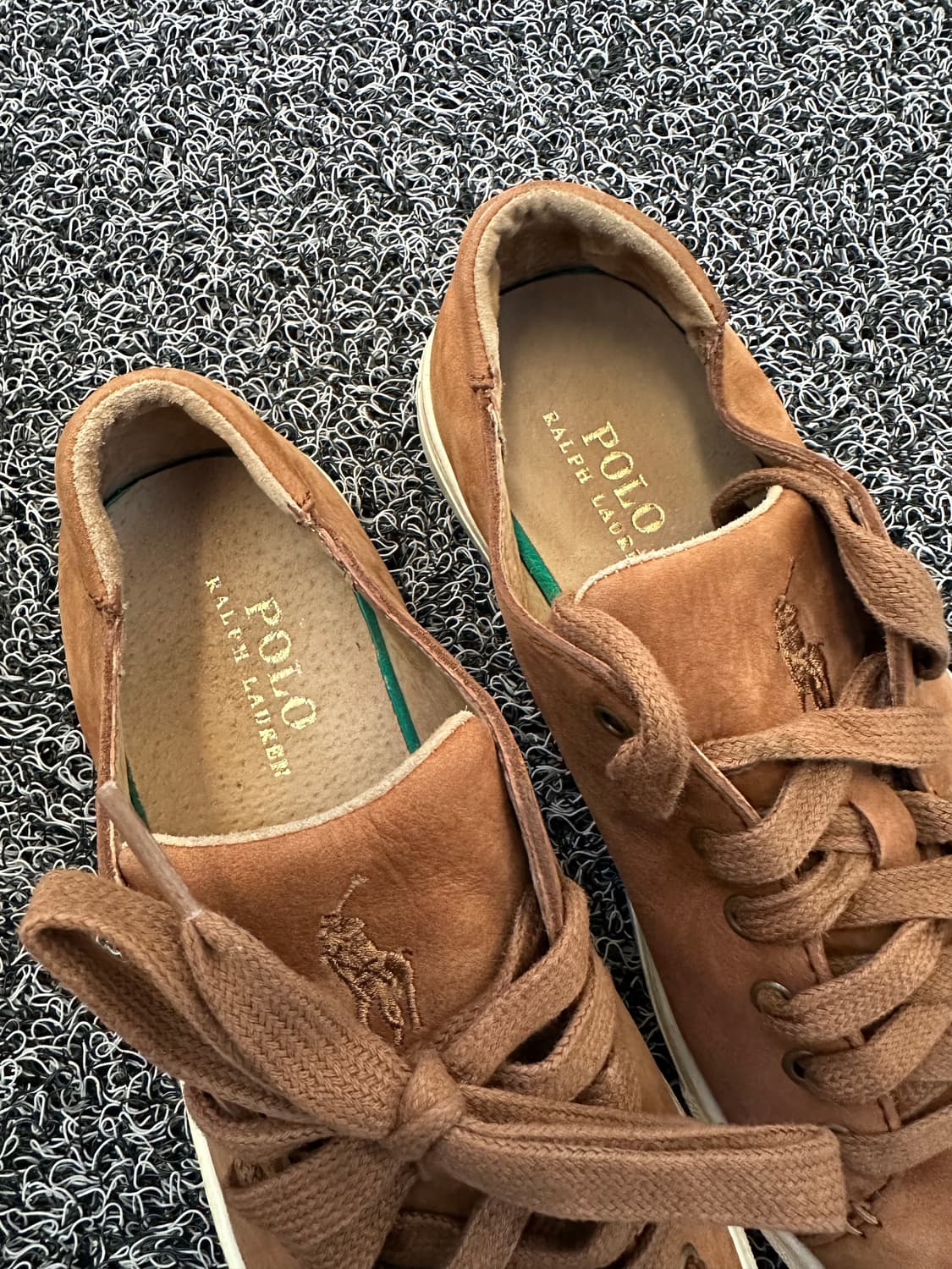 폴로 랄프로렌 가죽 스니커즈 265mm 상품이미지2