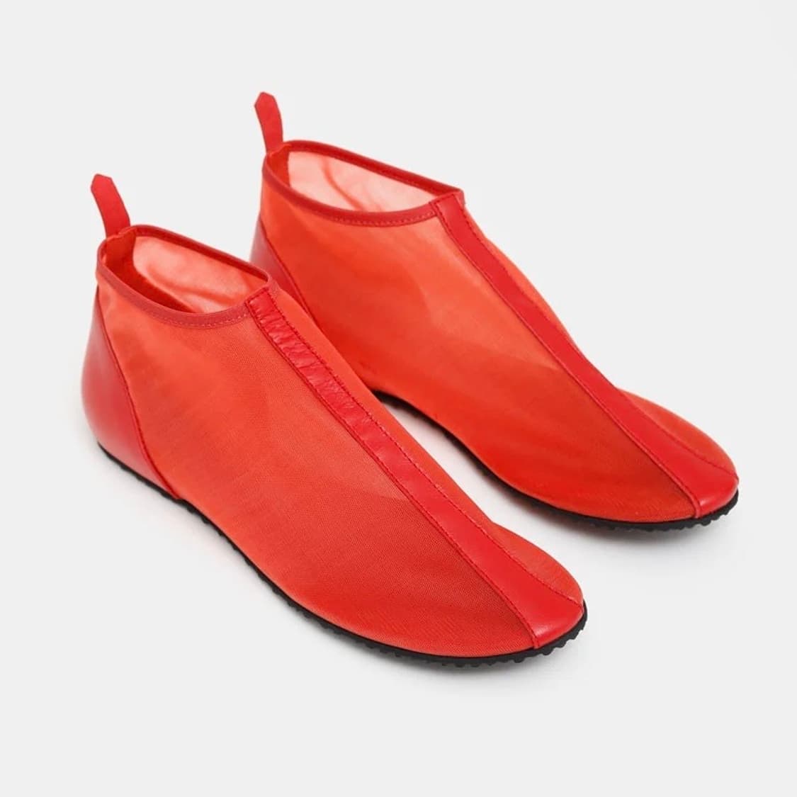 [37,38,39]기마구아스 매쉬 앵클 부츠/레드 상품이미지1