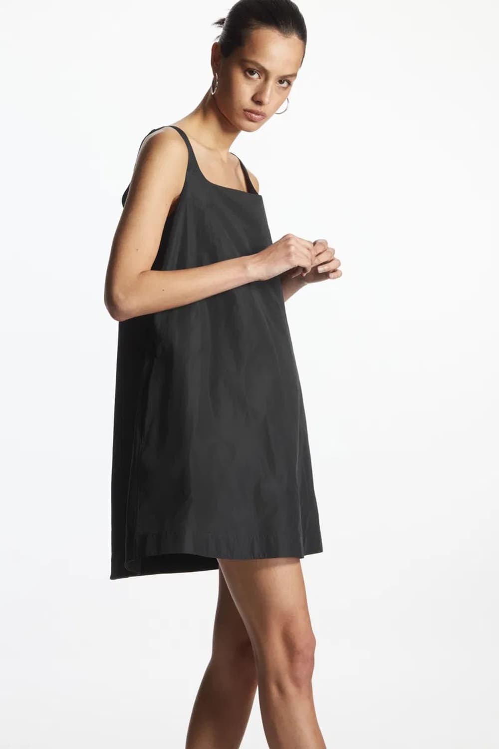 cos 코스 콘트라스트 미니 원피스 상품이미지2