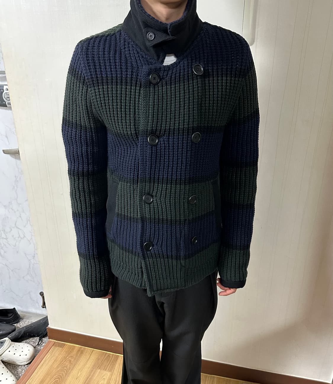 [L] 빈폴 더블 니트자켓 상품이미지1