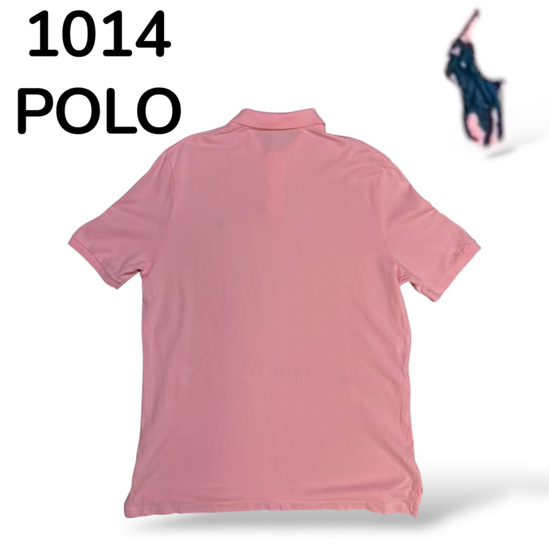 폴로 스몰 로고 카라 PK 반팔티 핑크 L 클래식핏  상품이미지3